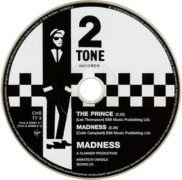 NuttySounds.com - Madness – The Prince – (CD, Single) – (UK)