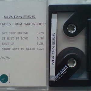 NuttySounds.com - Madness – 4 Tracks From “Madstock” – (Cass, S/Sided, Smplr) – (UK)