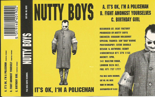 NuttySounds.com - The Nutty Boys (3) – It’s OK, I’m A Policeman – (Cass, Single) – (UK)