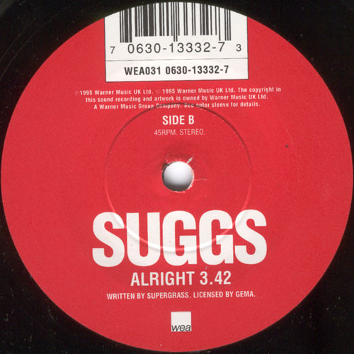 NuttySounds.com - Suggs – The Tune – (7″, Single) – (UK)