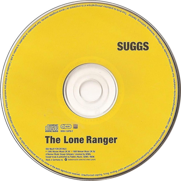 NuttySounds.com - Suggs – The Lone Ranger – (CD, Album) – (UK & Europe)