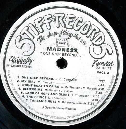 NuttySounds.com - Madness – One Step Beyond… – (LP, Album) – (France)