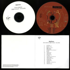 NuttySounds.com - Madness – Divine Madness – (CDr, Comp, Promo + DVD-V, Album) – (UK)