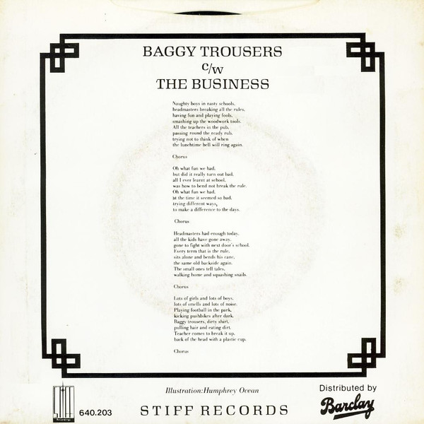 NuttySounds.com - Madness – Baggy Trousers / The Business – (7″, Single) – (Belgium)