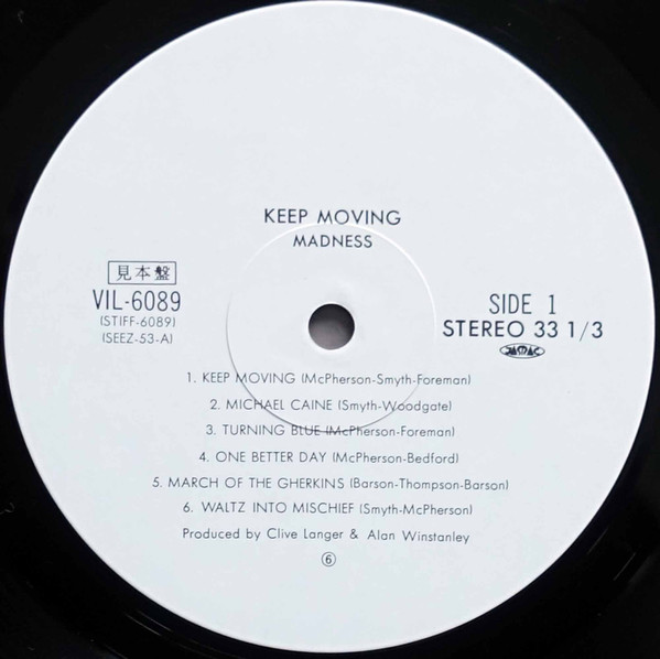 NuttySounds.com - Madness – Keep Moving – (LP, Album, Promo) – (Japan)