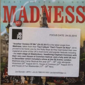 NuttySounds.com - Madness – Another Version Of Me – (CDr, Single, Promo) – (UK)