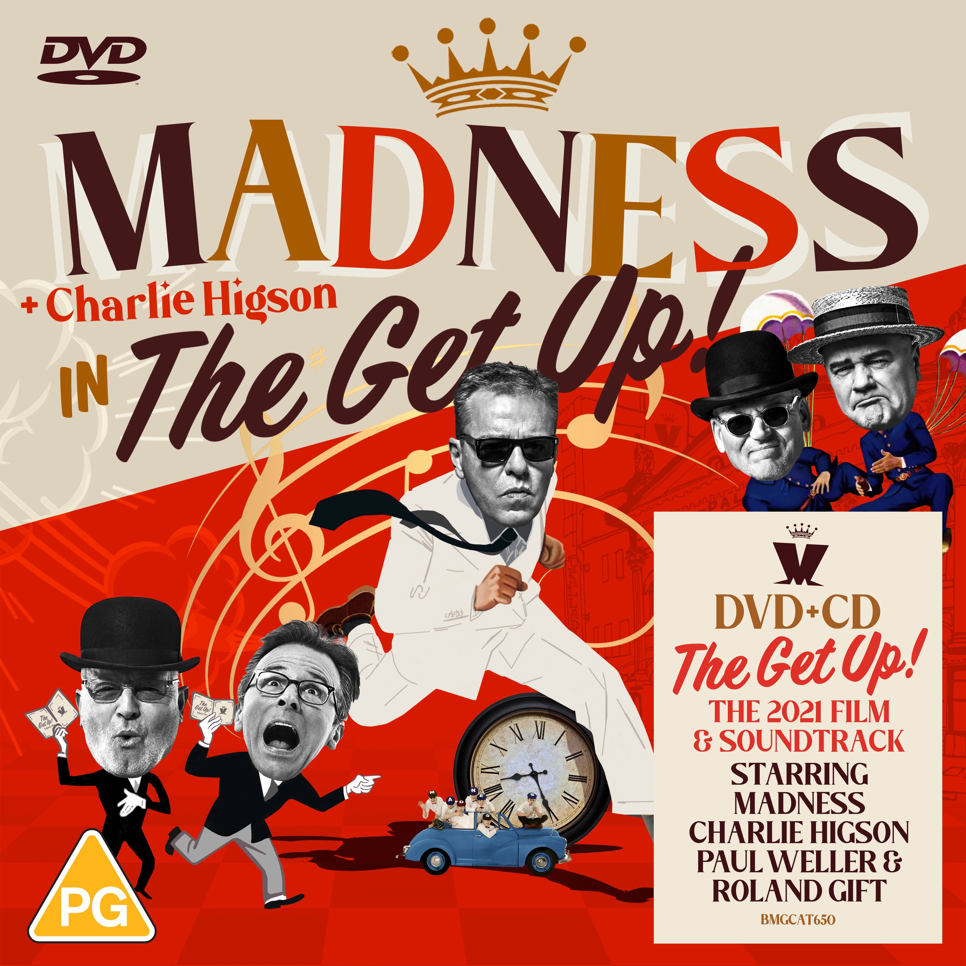 NuttySounds.com - Madness – The Get Up! – (CD+DVD, Album) – (Worldwide)